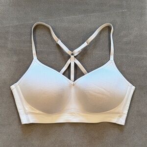 Women's White Nike Bra